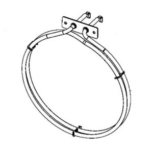 3878684020 Элемент нагревательный (круглый) к духовым шкафам Electrolux и AEG